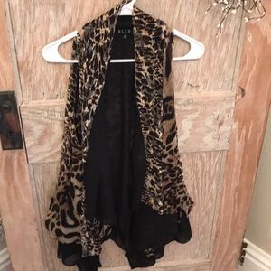 Leopard Vest